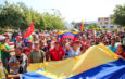 Pueblo de Sotillo se movilizó este martes contra el sabotaje eléctrico y en respaldo al Presidente Maduro