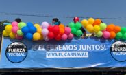 Fuerza Vecinal llevó alegría a sectores de Lechería en Carnaval